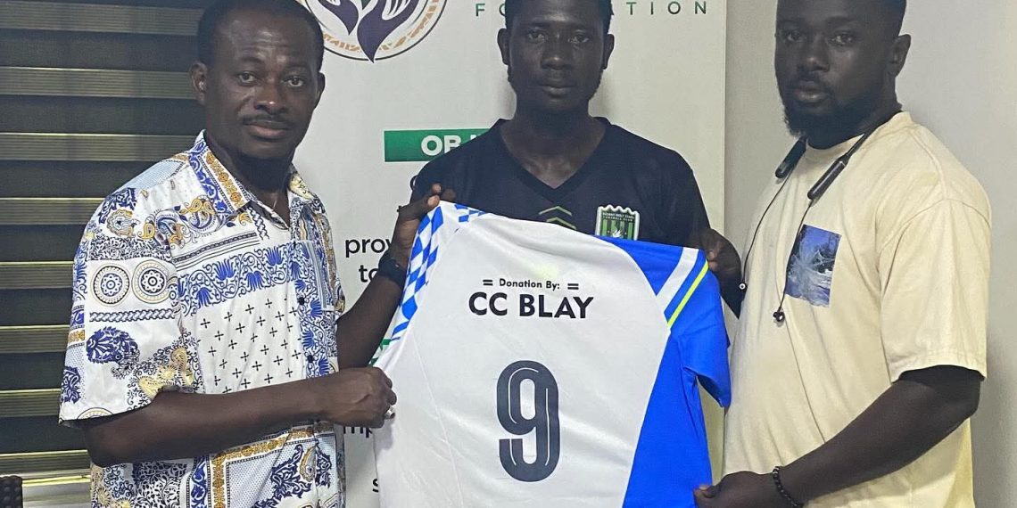 CC Blay Foundation donates to Esiama Kundum Football Gala