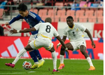 Ghana suffers defeat against Japan