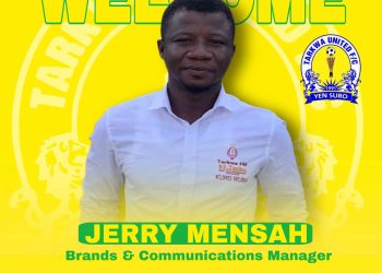 Tarkwa United get new Communications Manager Fred Jerry Mensah