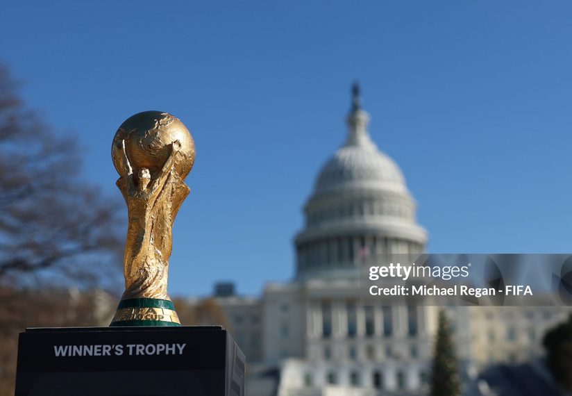 FIFA World Cup Trophy Arrives In Washington DC