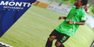 NEWS IN NZEMA: Basake Holy Stars winger Prince Tweneboah named Ghana Premier League Player of the Month for November